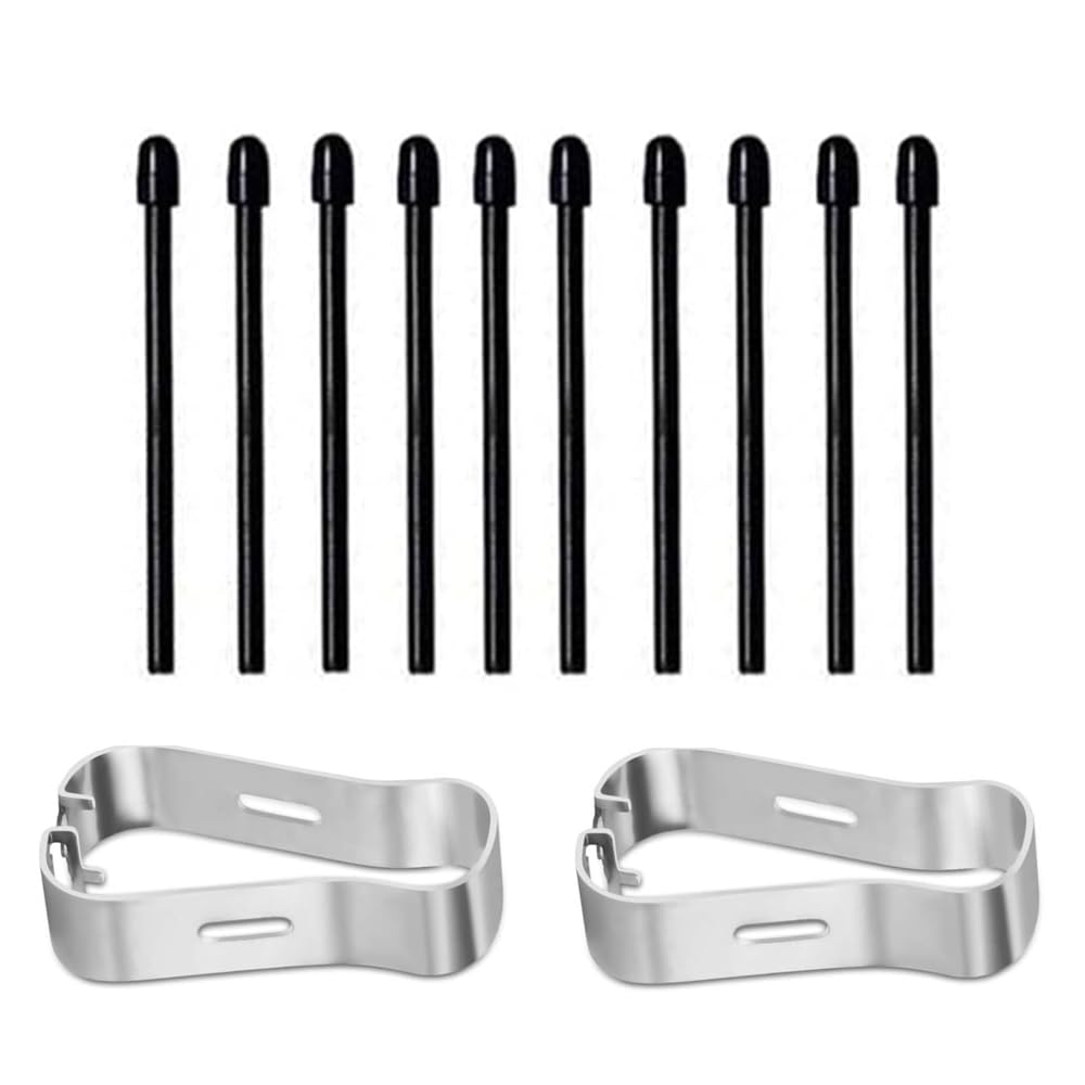 10 Pcs SLAUNT Marker Pen Replacement Tips/Nibs Compatible with Remarkable 1/2 Plus, Boox Pen2 Pro, Tab X, Max Lumi2, Note Air2, Note Air2 Plus, Nova Air C Stylus Pen Replacement Nibs/Tips with Tool