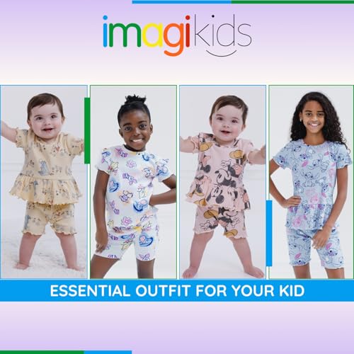 Image of Disney Girls' 2-Piece Tee and Shorts Set for Baby & Kids