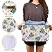 susiyo Percussion Storage Bins Large Fabric Sorage Baskets for Shelves 2 Pack Foldable Decorative Closet Baskets with Handles for Organizing Shelf Clothes Home Office, 15x11x9.5Inches