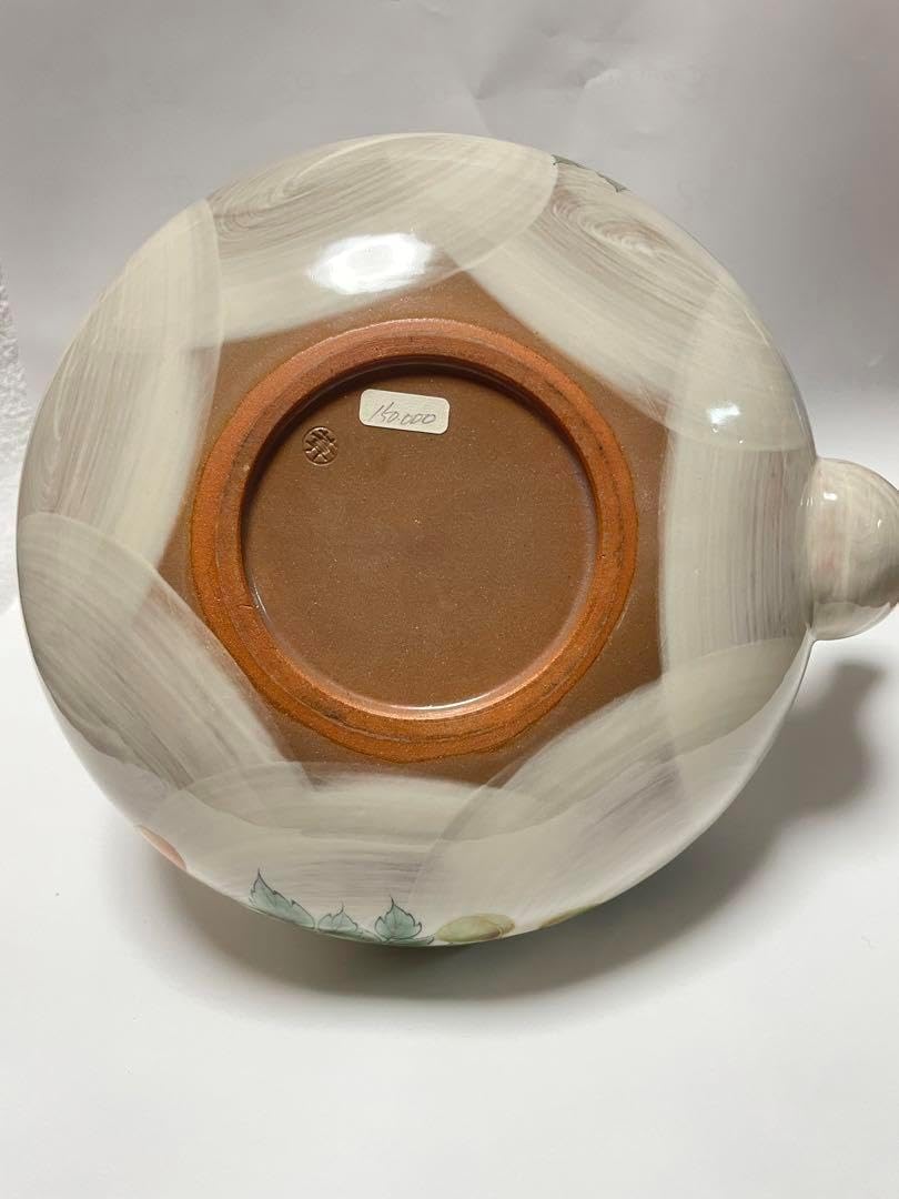 京焼 菓子鉢 四代 真清水蔵六 絵高麗菓子器 共箱