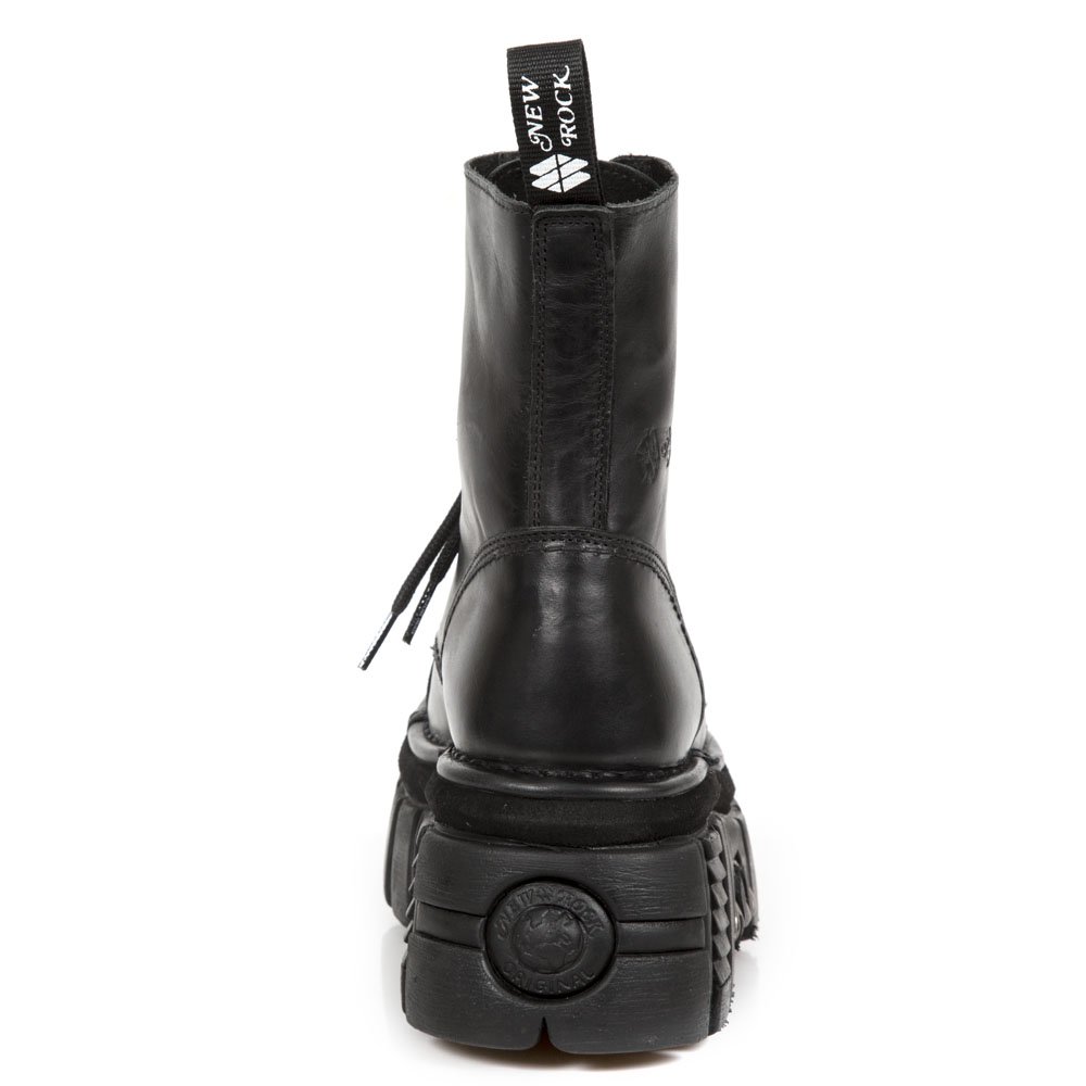 New Rock Combat Boots Unisex Stivali Platform