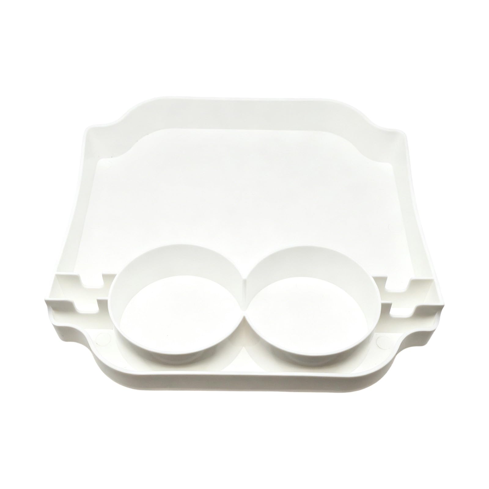 Whoasyst Foldable Picnics Tray Organiser for Outdoor Use PP Construction Cup Holder for Beach Trip BBQs and Pool Parties Pliable Beach Tray Stand