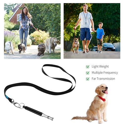 Worficrd Dog Whistle 2 Packs, Dog Whistle To Stop Barking Neighbors Dog thumb #2
