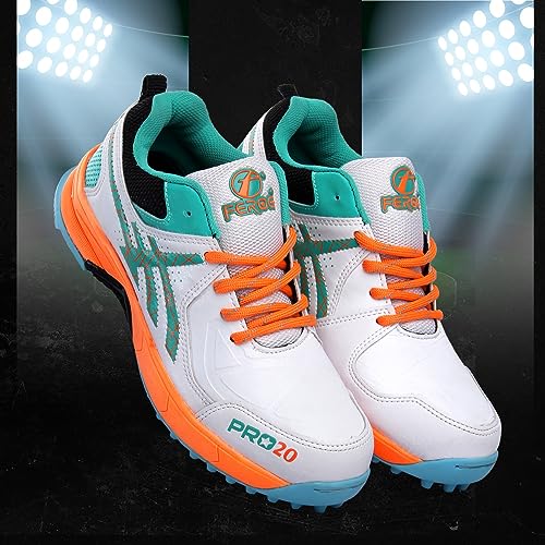 Image of FEROC PRO Strike Rubber Stud Cricket Shoes
