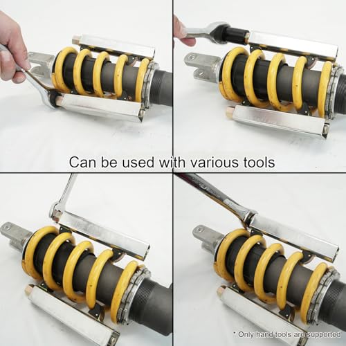 Image of Motorcycle coil spring compressor