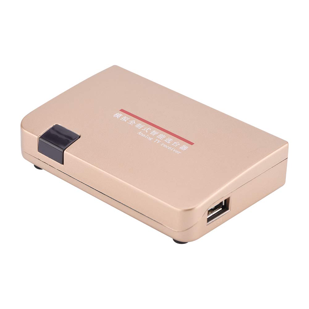 Konwerter RF na HDMI, adapter odbiornika TV analogowej 100-240V z pilotem (wtyczka EU)