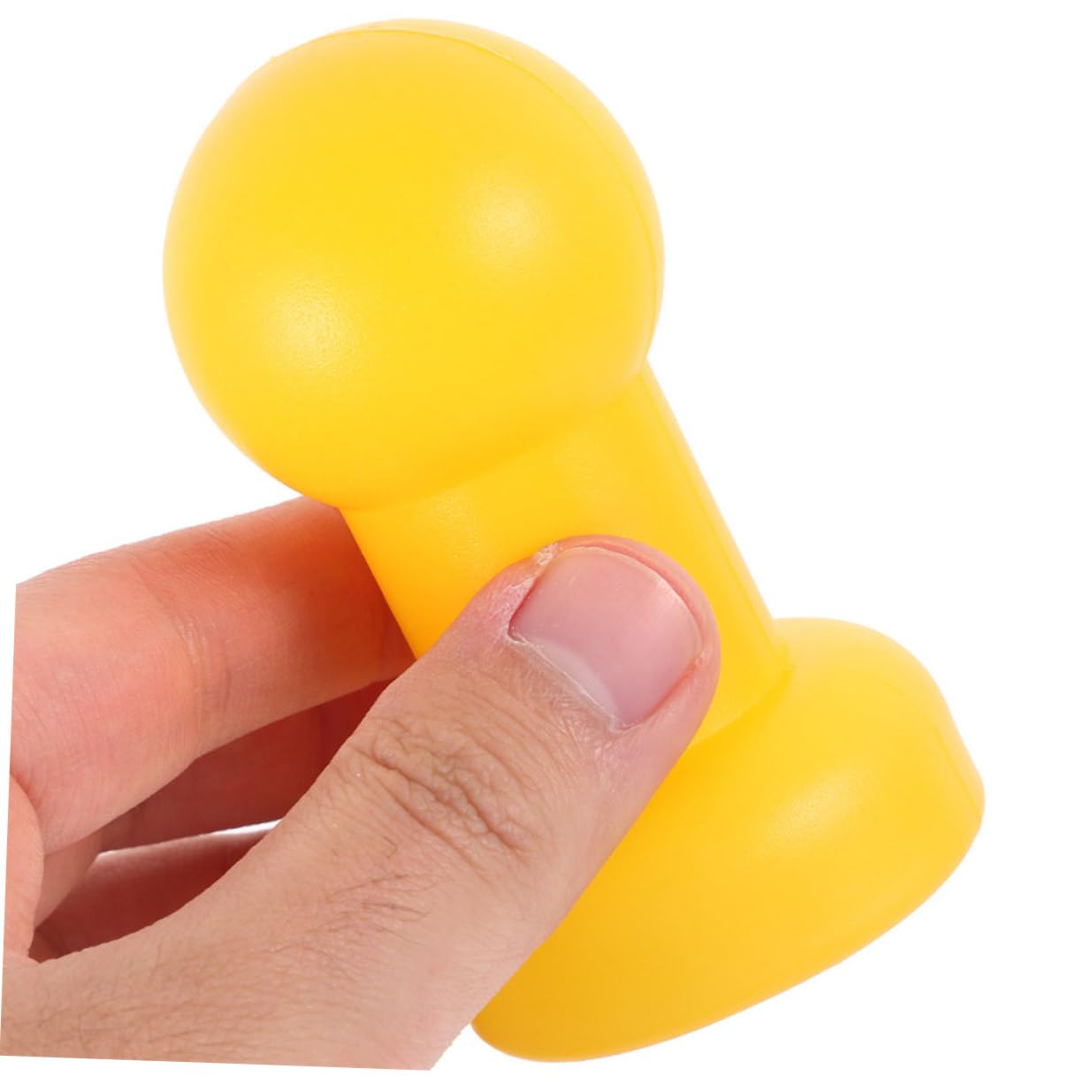 Ciieeo 8 Pezzi Copri Pali per Trampolino in Plastica Gialla Resistente, Tappi Terminali per Rete di Sicurezza, per Installazione e Riparazione del Tappeto Elastico