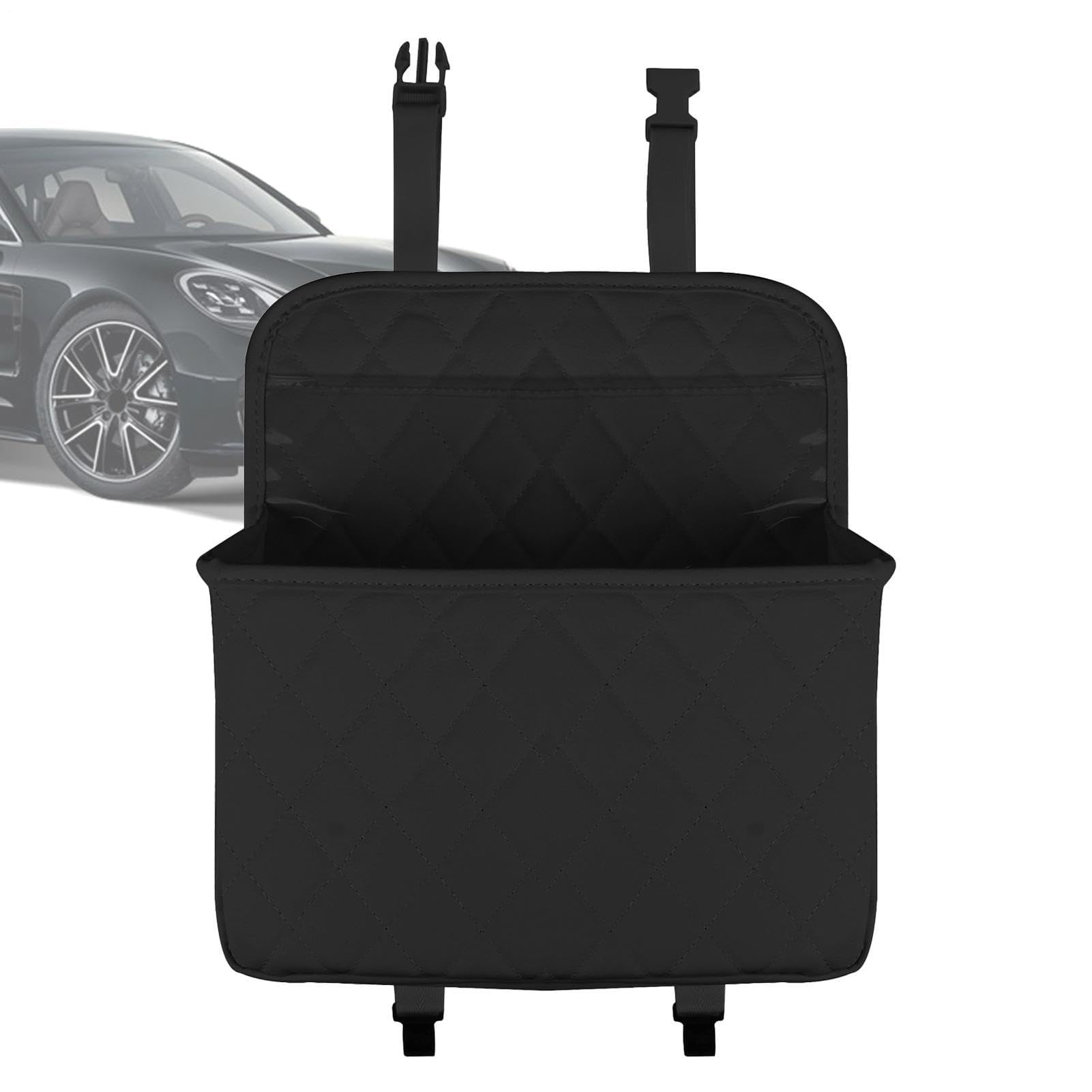 Organizador de almacenamiento para asiento trasero de coche, bolsillo multifuncional para pañuelos, aperitivos, paraguas, accesorio de viaje para ahorrar espacio