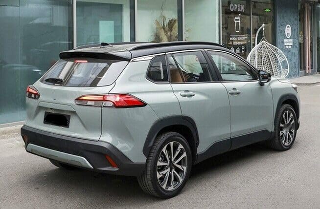 2Pcs Aluminum Roof Rail Rack Side Rails Bar Holder Fits for Corolla Cross 2022-2025 Cross Bar Roof Bars