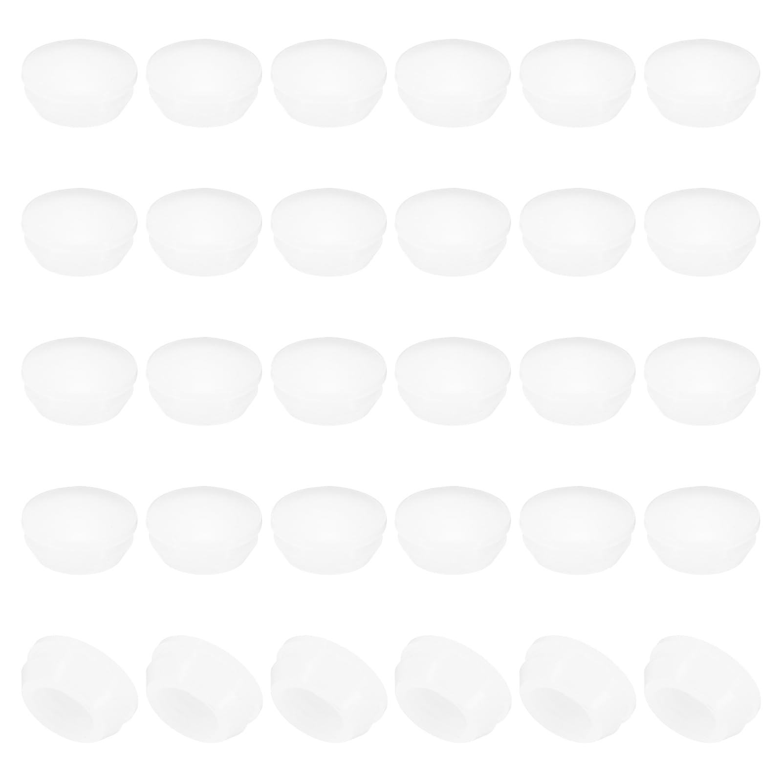 PATIKIL 14mm Diameter Silicone Round Snap