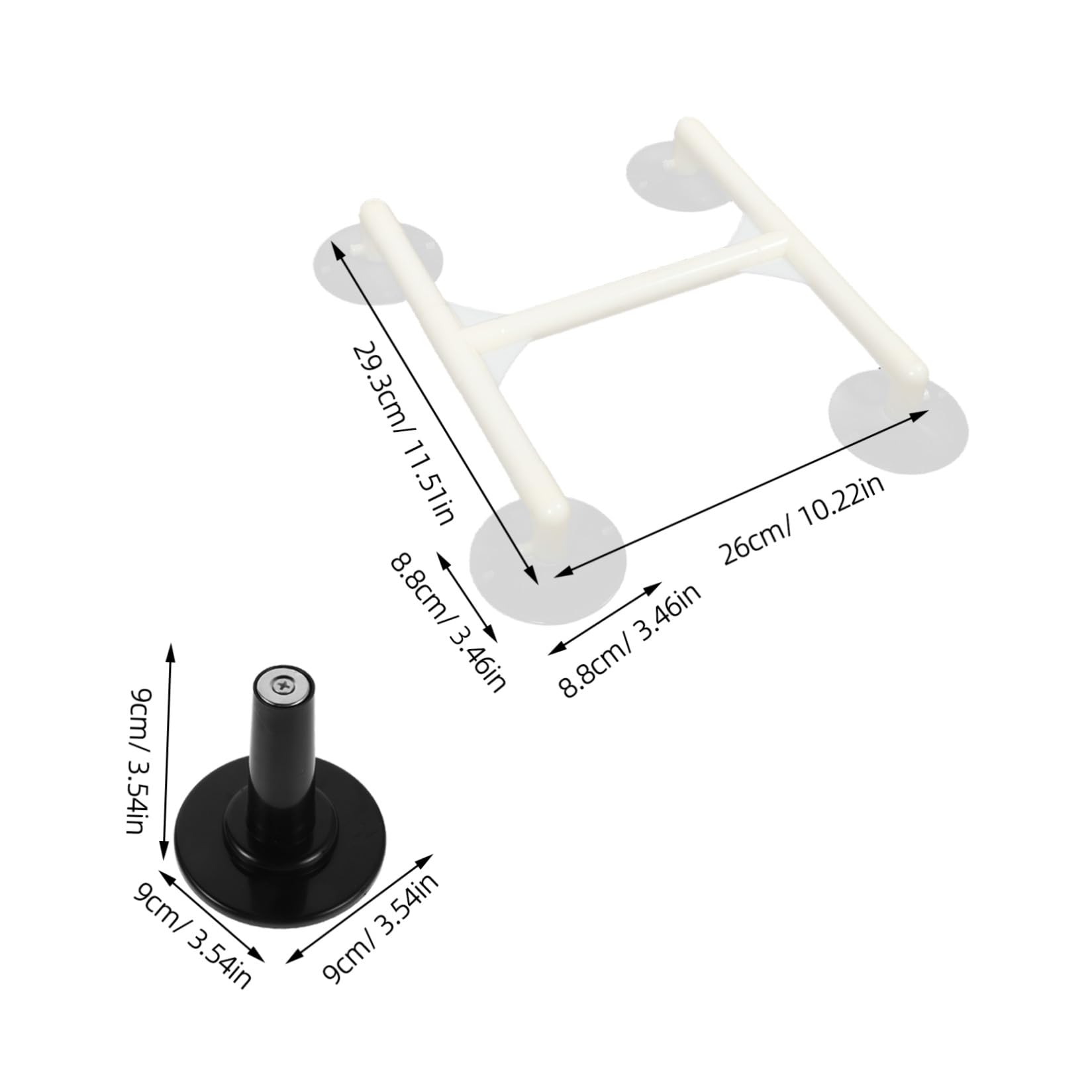 Operitacx Kit Professionale per Riparazione Schermo Tv Lcd e Monitor Computer Ventosa Nera, Supporto Magnetico Sicuro e Base Stabile per Sostituzione e Manutenzione