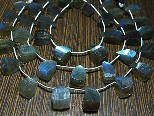 Perle labradorite bleue AAA de qualité supérieure pour haute joaillerie