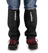 Lixada Unisex Waterproof Snowproof Outdoor Hiking Gaiters Climbing Hunting Snow Legging Leg Cover...