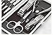LUXEHOME Stainless Steel Personal Manicure & Pedicure Set, Travel & Grooming Kit 12 Piece in 1
