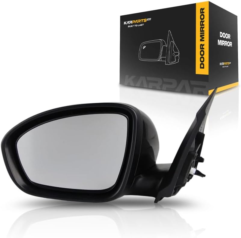 For Nissan Altima Door Mirror 2019 2020 2021 Driver Side | SL/SV | Power | Heated | w/Signal | Paint-to-Match | Replacement For NI1320313 | 96302-6CA1B