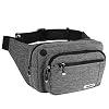 Speedsporting Belt Bag, Bum Bag, Women’s and Men’s Water-repellent Waist Bag with Zipper Stomach Bags for Women and Men, Outdoor Belt Bag for Hiking, Hip Bag