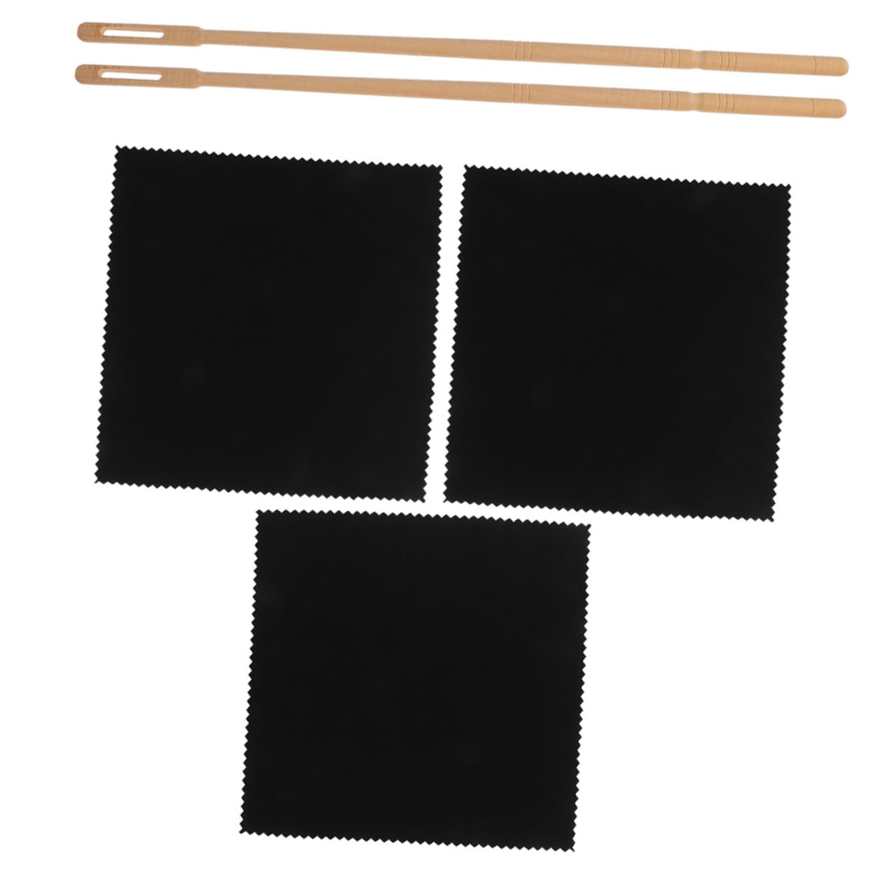 BESTonZON Beginner to Pro Flute Flute Cleaning Stick and Cloth Lightweight Flute Cleaning Kit