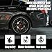 Gloss Black Rim Touch Up Paint - Car Wheel Repair Kit Curb Rash, Gloss or Matte Black Rim Touch Up Paint, Quick And Easy Wheel Scratch Repair Kit, Wheel Repair Kit Curb Rash (Gloss Black)
