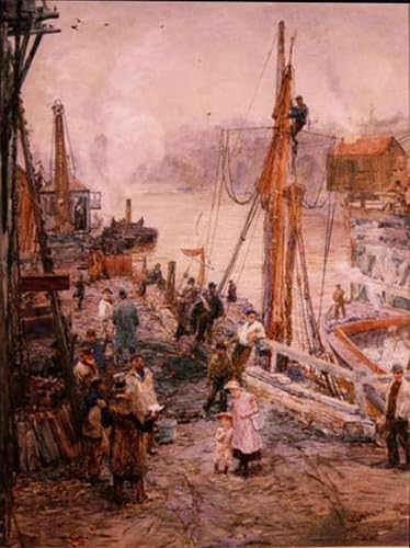 Portrait tableaux pour la décoration murale de salon et chambre paysage marin Wyllie 60x90
