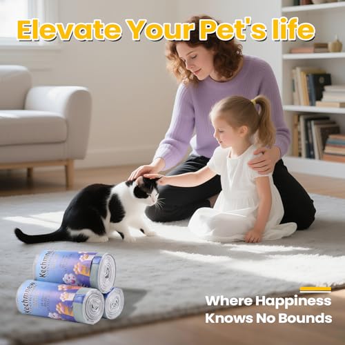 Sacos de lixo substituídos com 60 sacos de lixo para gatos Neakas M1 Petpivot Autoscooper 11 caixa d