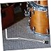 BESTonZON 2pcs Metal Drum Stand Accessories Tom Drum Bracket Mount for Percussion Hardware