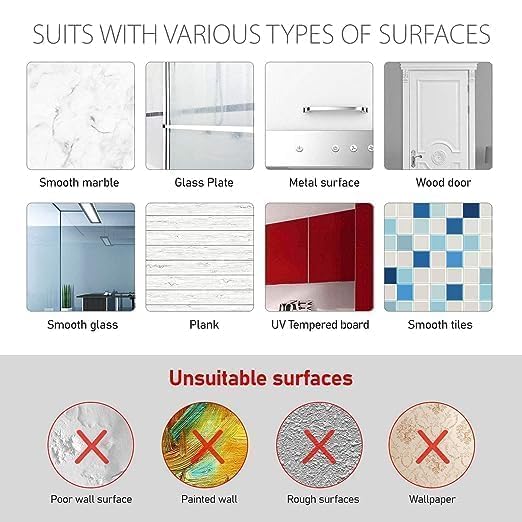 Image of Transparent Adhesive Hanging Heavy Duty Robe Towel Sticky Clear Hooks Waterproof and Oilproof Wall Hooksfor Home Bathroom Kitchen Office (S-Hook-10)