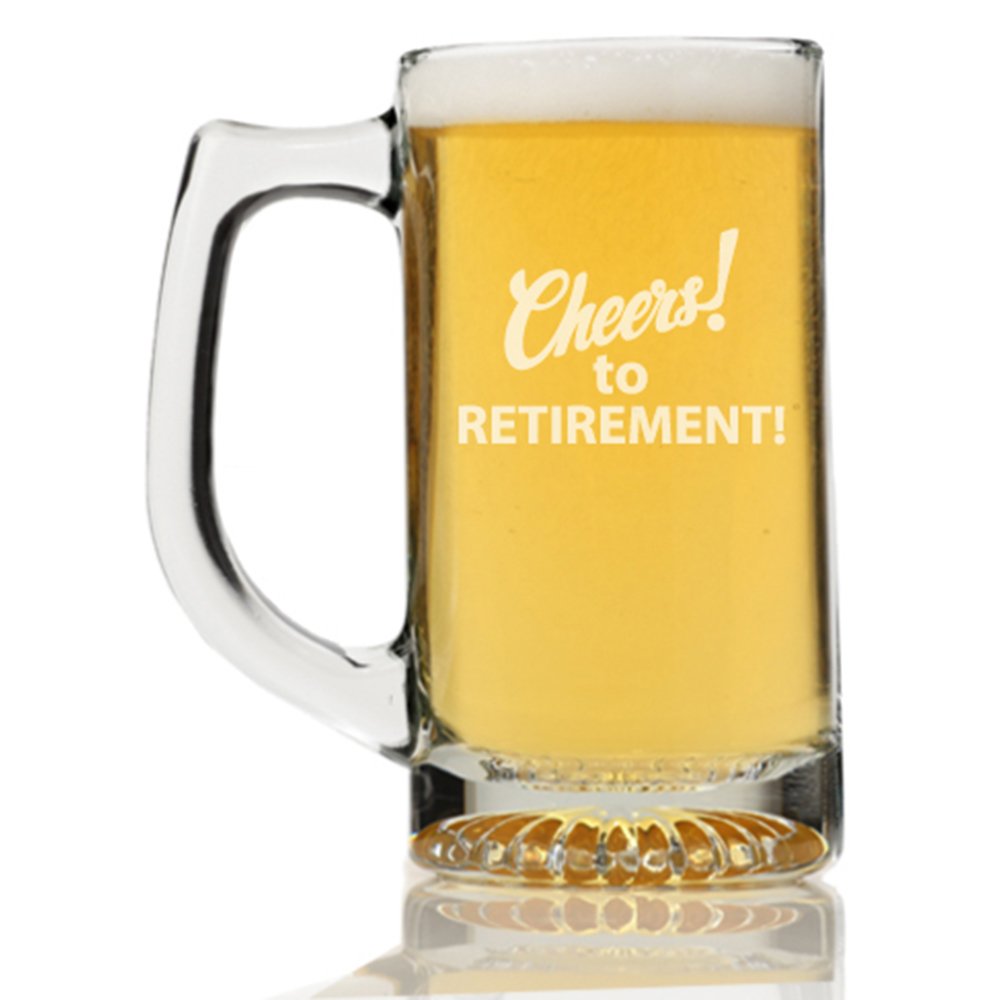 Cheers To Retirement Beer Mug