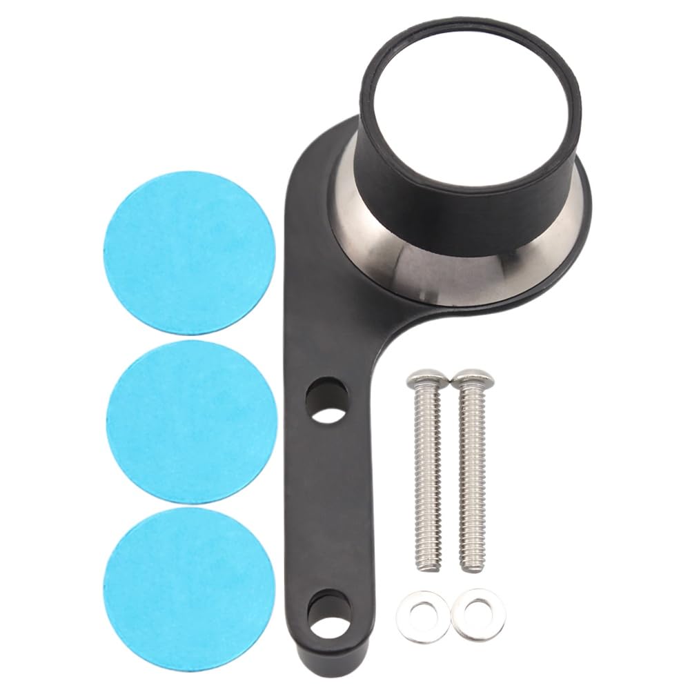 Supporto universale per telefono navigatore per moto compatibile con manubrio Sportster Touring(Black)