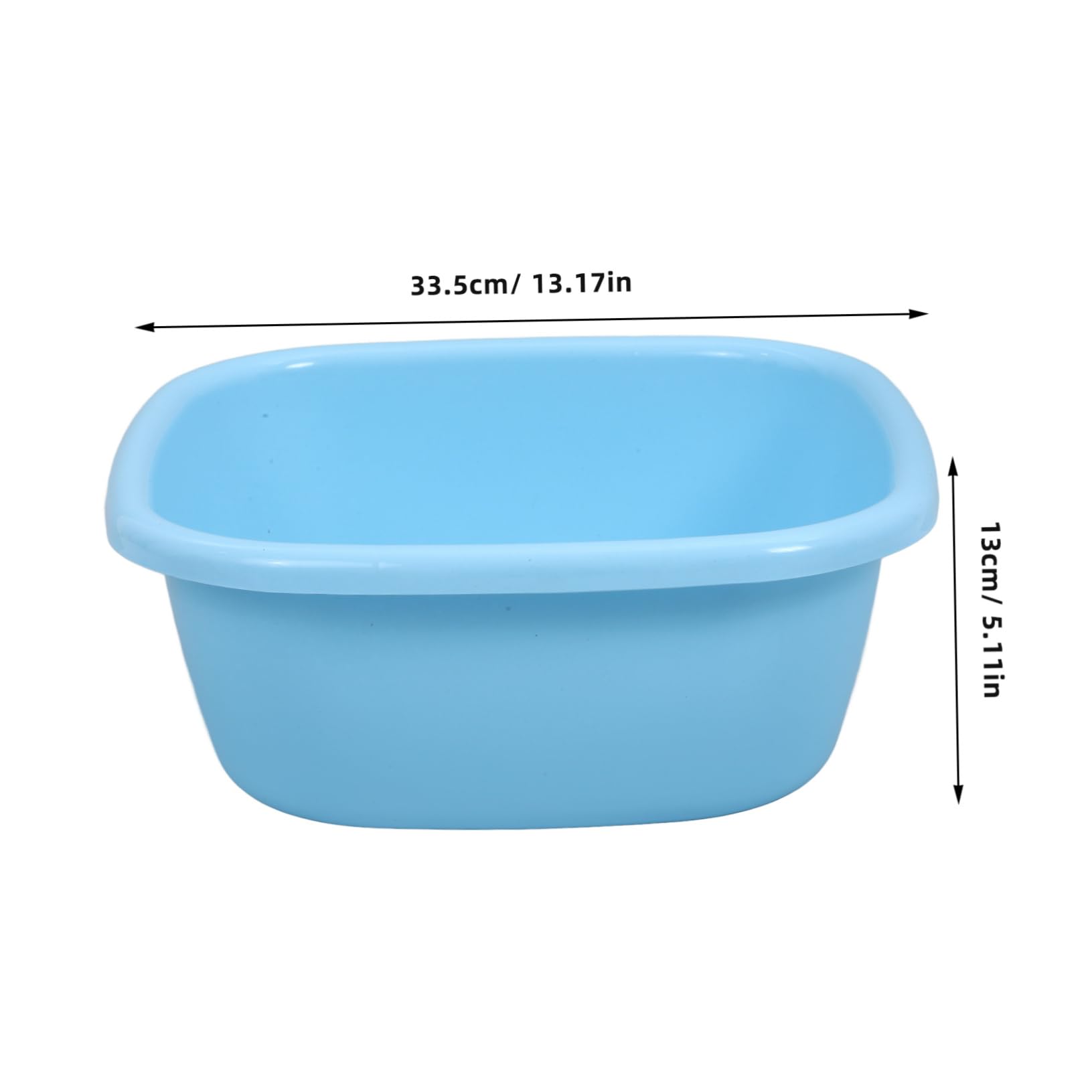 CALLARON 3 Piezas Palangana de Plástico Pp para Lavar, Lavabo Grande, Fácil de Limpiar, Resistente Deformación, para Cocina y Baño