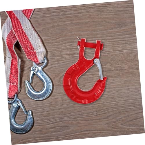 Crochet de treuil 3/8 pouce rouge GALPADA pour éviter les ruptures en remorquage - 7