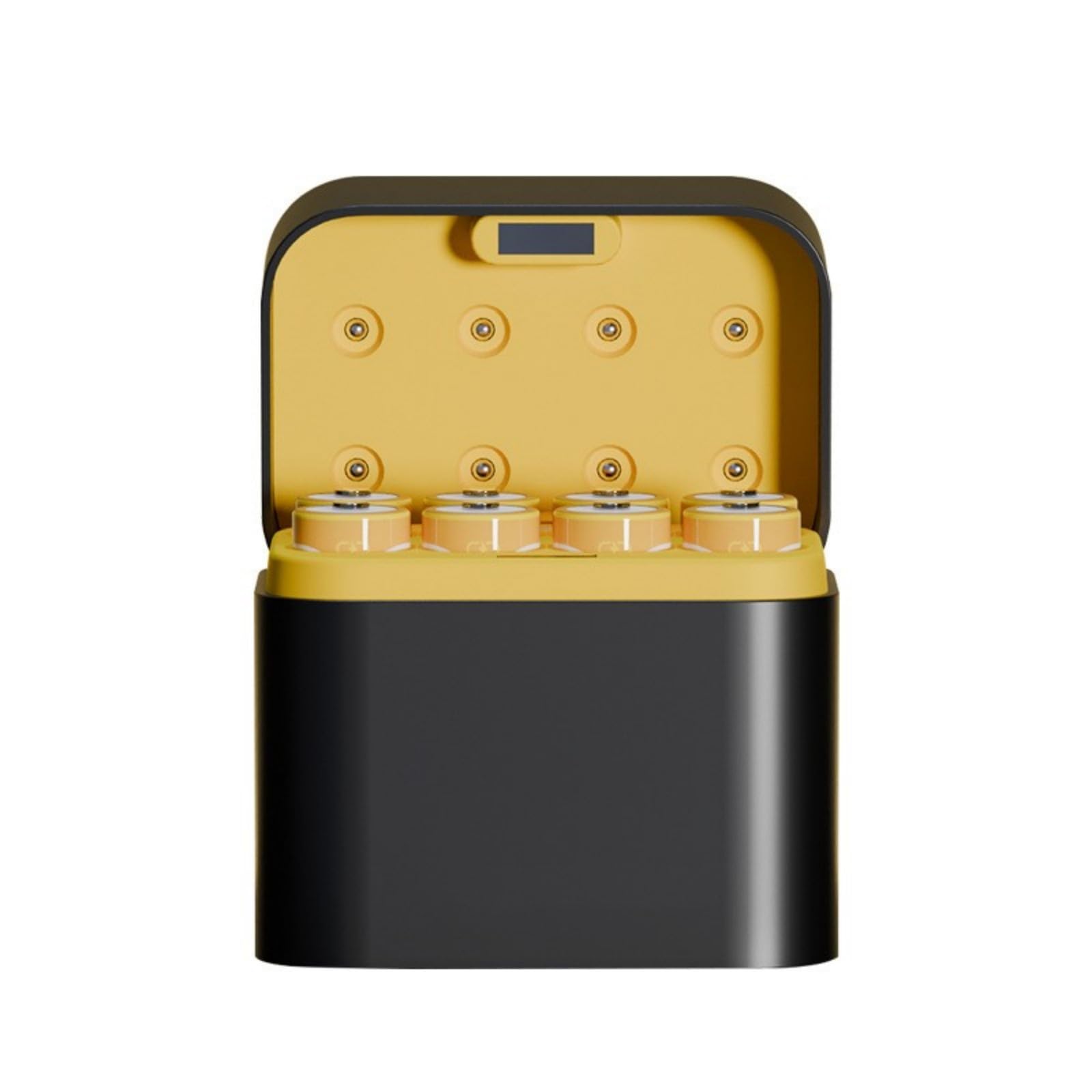 Gmbylby Separate Charger Rechargeable Aa Lithium Batteries 1.5V Double A Battery With Battery Charging Adapter 1.5V Output High Performances Rechargeable Lithium Batteries