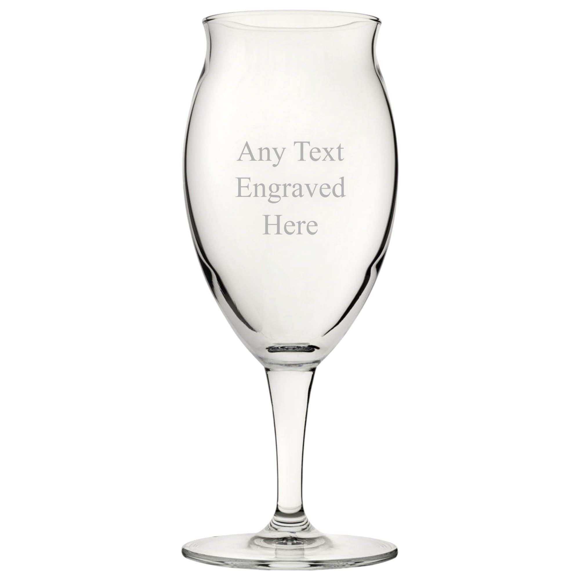 1stclassgifts [Custom] Personalised Engraved Stout & Porter Craft Glass 14.5oz (41cl) Birthday Wedding Anniversary Christmas Retirement (Glass & Silk Box)