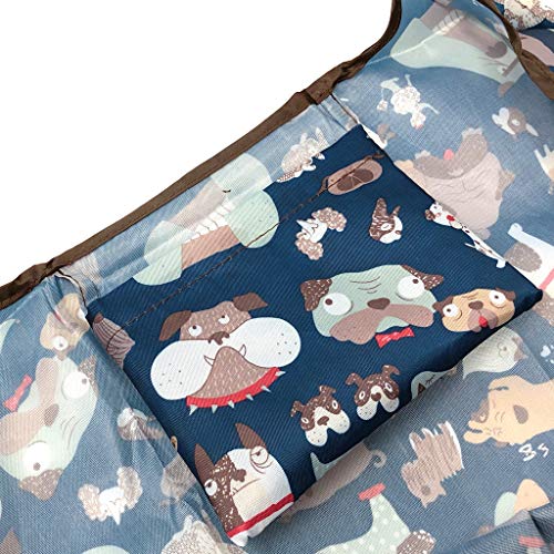 Image of allydrew Large Foldable Tote Nylon Reusable Grocery Bag