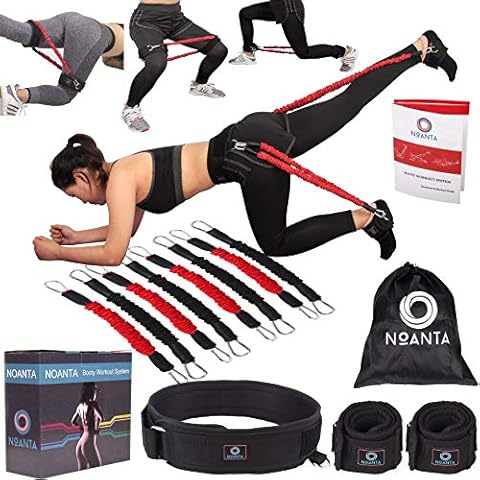 NOANTA Booty Resistance Belt Workout Bands System, Legs and Butt Training Exercise Equipment Cover