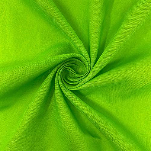 100% cotton voile fabric solid pattern 60 (1 yard, apple green)