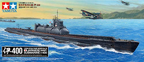 Tamiya Models Tamiya 78019 Japanese Navy Submarine I-400 Model Kit #TOP6