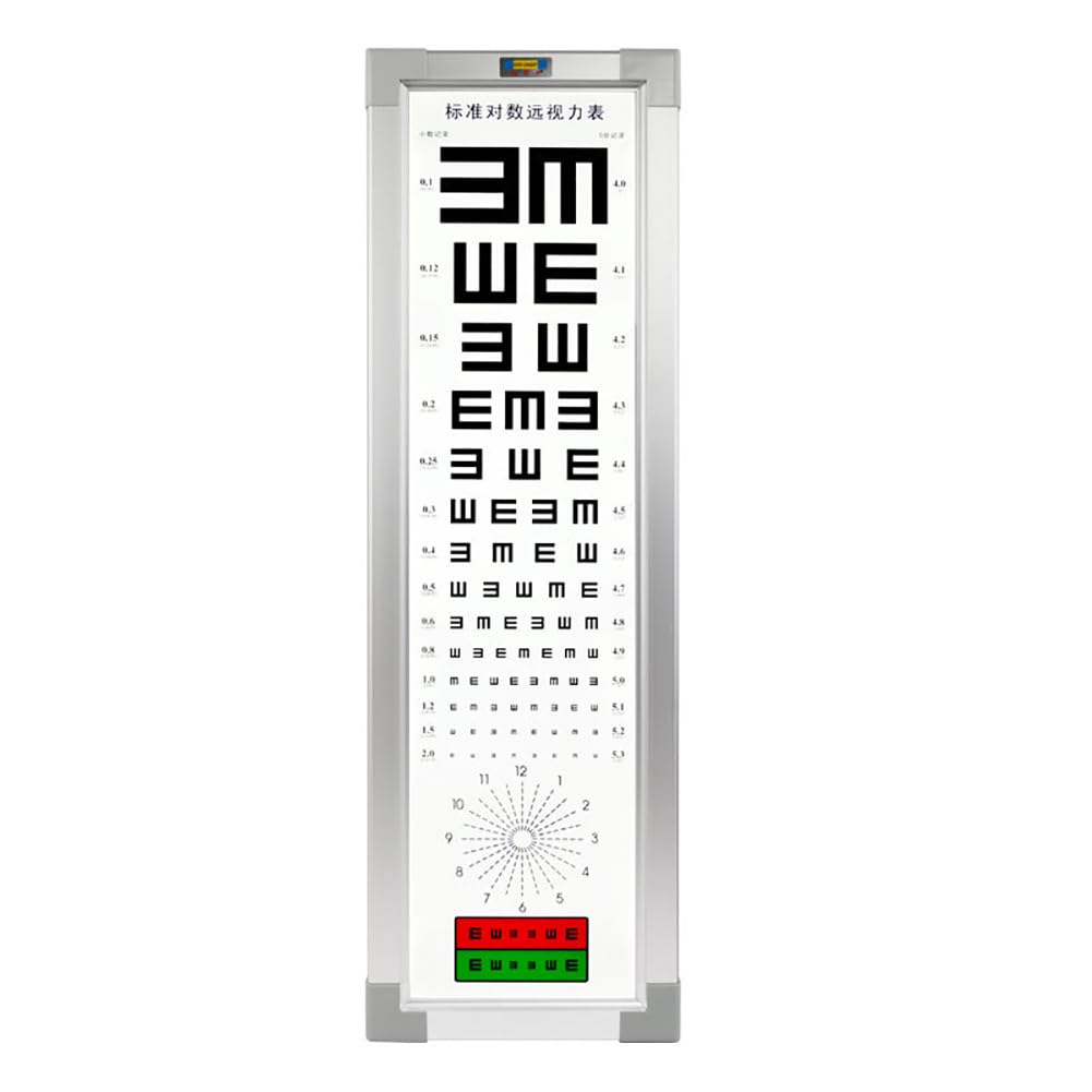 Tableau oculaire LED pour équiper l'infirmerie scolaire et tester la vision à 5m