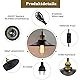 Crzpchas Vintage Lampenschirm Hängelampe Outdoor Hängelampe mit Stecker 600cm Hängeleuchte Stecker E26/E27 lampenfassung mit schalter Deckenleuchte Campingwagen Lampe mit Stecker