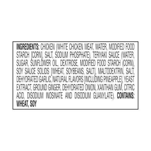 Image of StarKist Chicken Creations Teriyaki, 2.6oz Pouch, 12-Pack