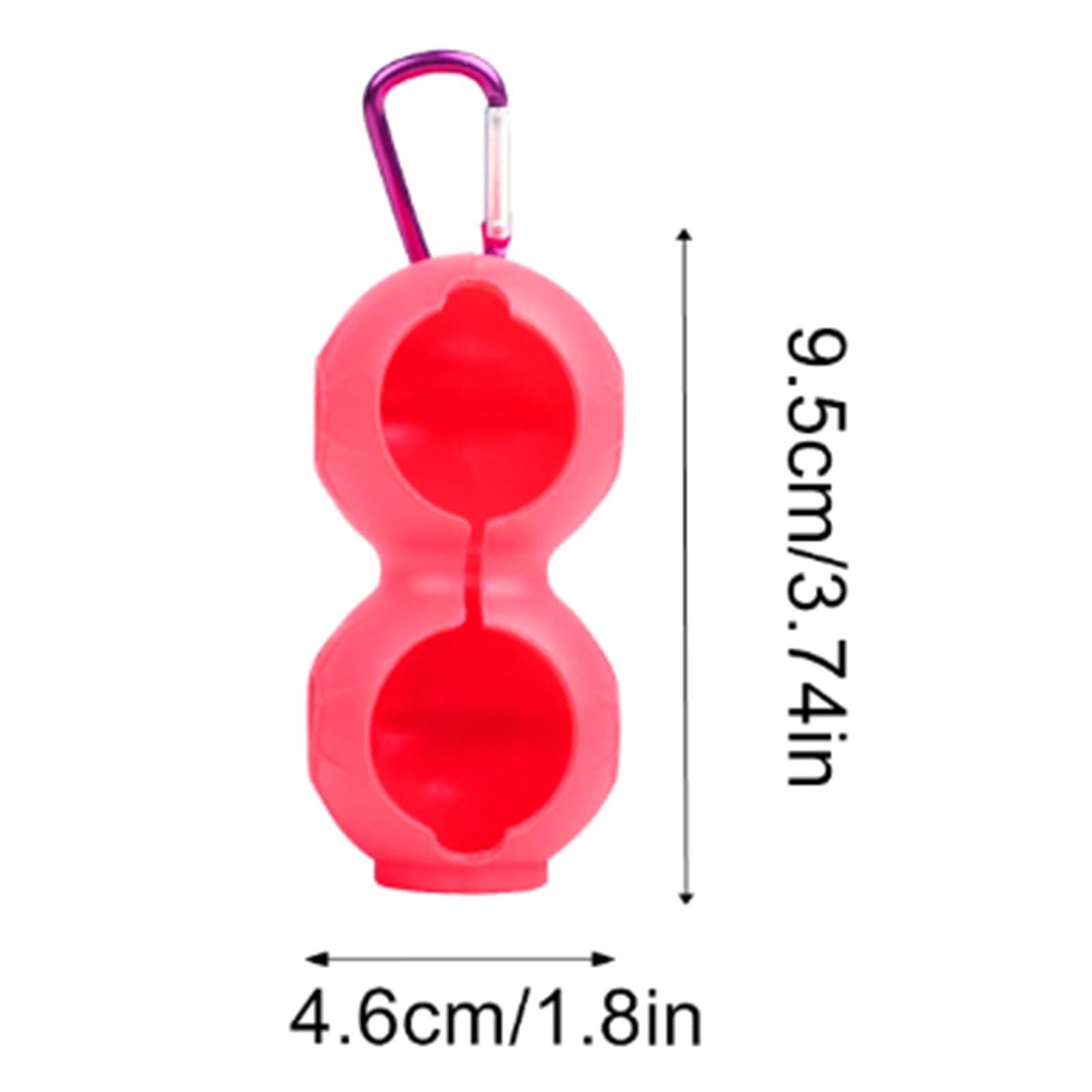 Sac de transport en silicone pour balles de golf