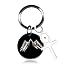 Black,cross Oval