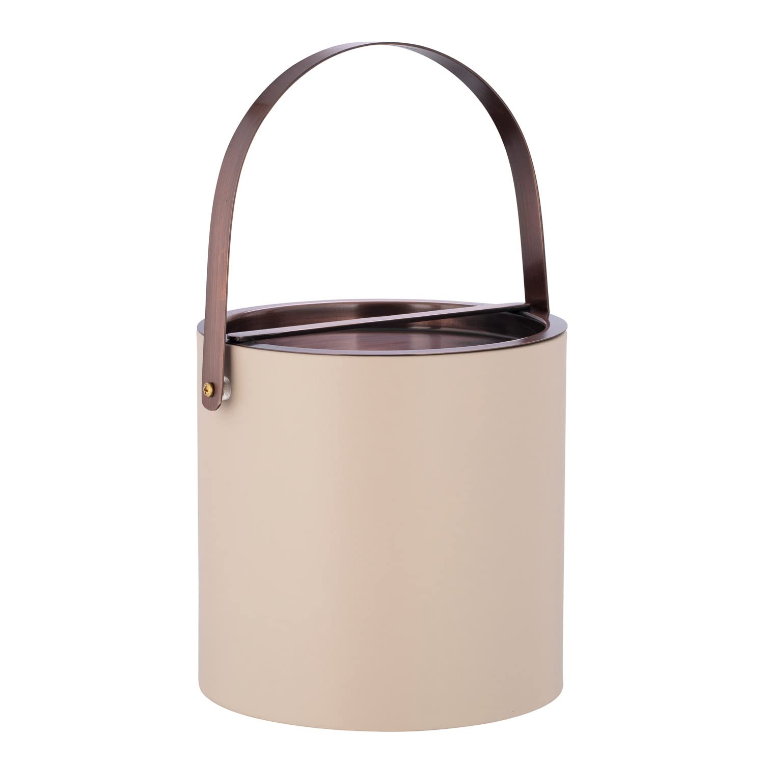 Balde Gelo Kraftware Milan 3L - Dourado Polido - Elegante Para Bar