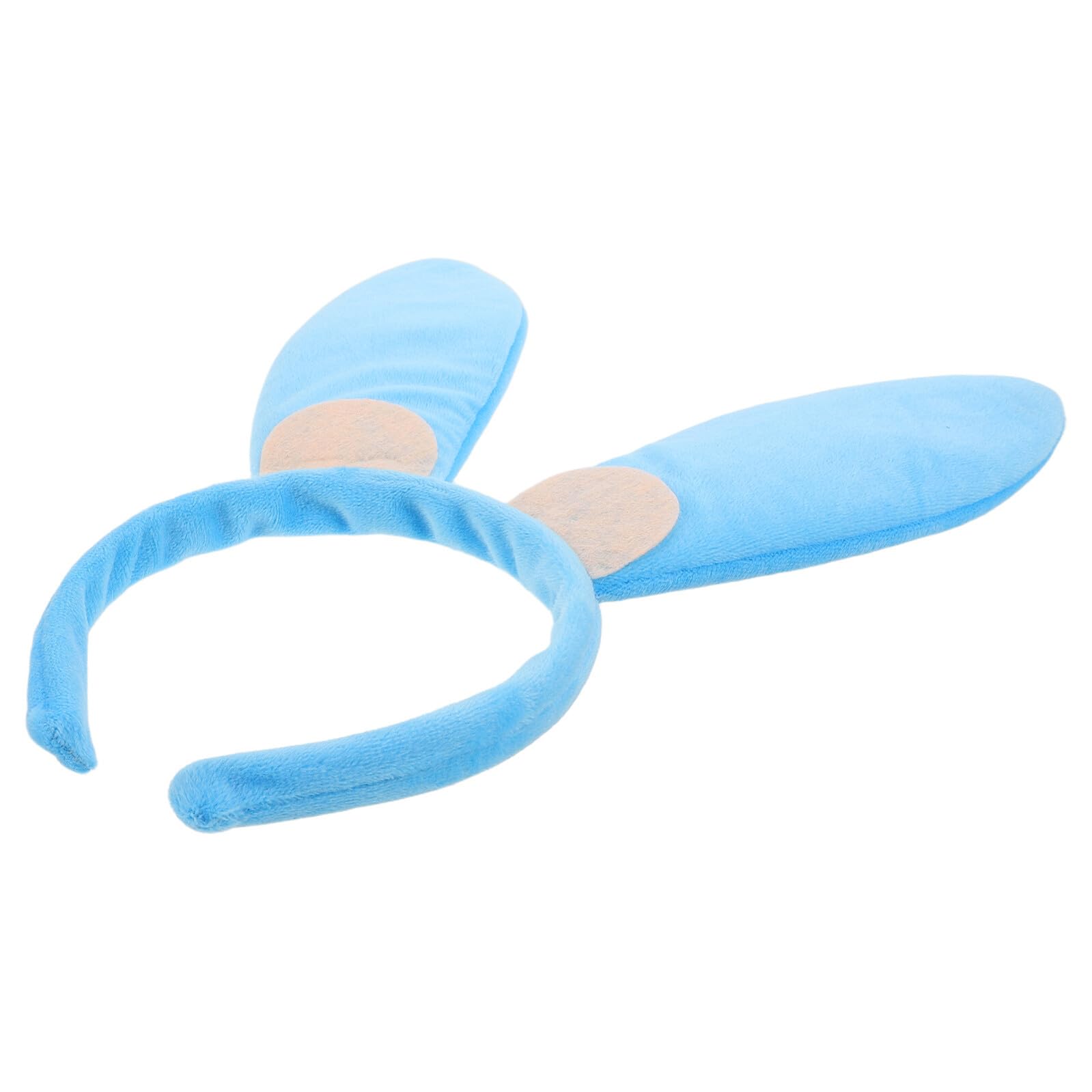 ULTECHNOVO Serrage-Tête Oreilles de Lapin Bleu Électrique en Fourrure Douce Accessoire de Déguisement Lapin pour Cosplay Fêtes et Anniversaires Bandeau Léger et Confortable pour Femmes