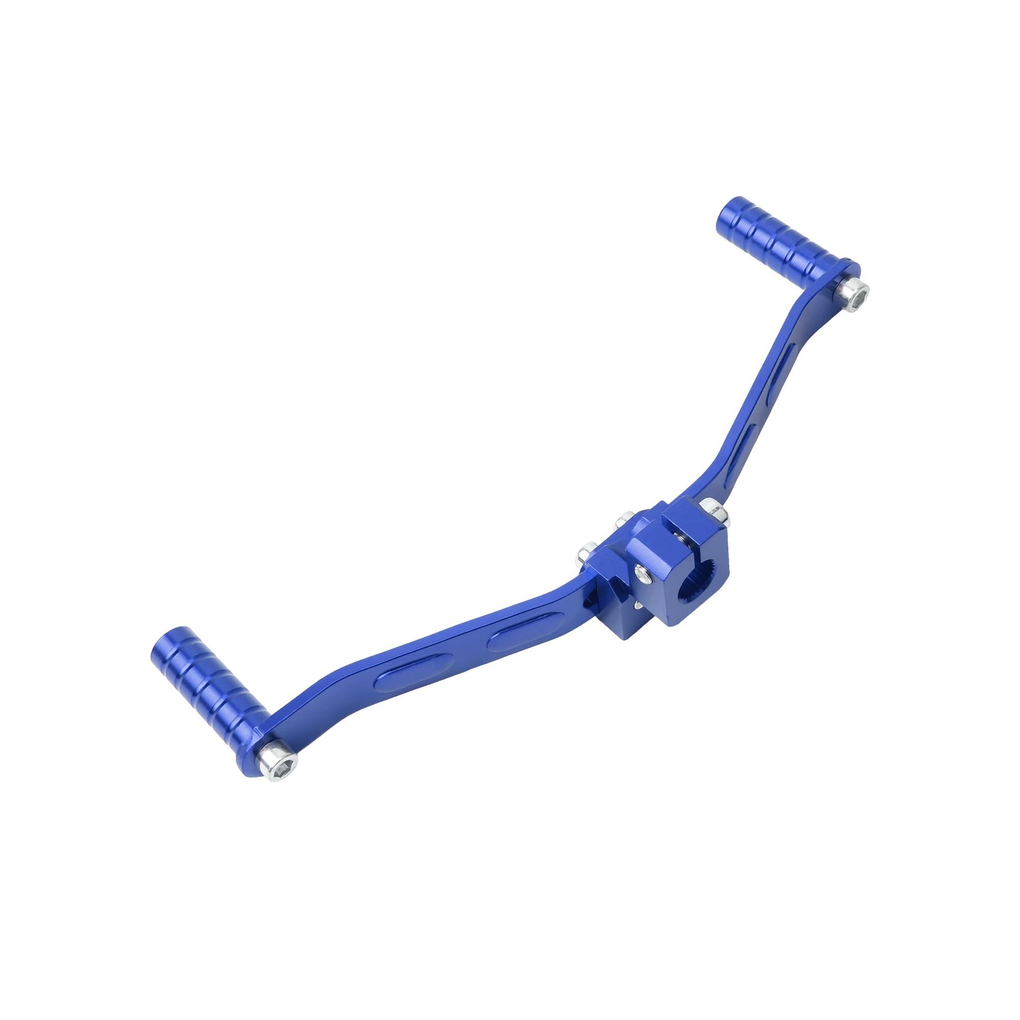 Lbcsrmh Blue Motorcycle Gear Lever Universal Gear Shift Lever Motorcycle Dual Way Footrest Pedal Shifter 21Cm Motorbike Refitting Parts Modification Accessories