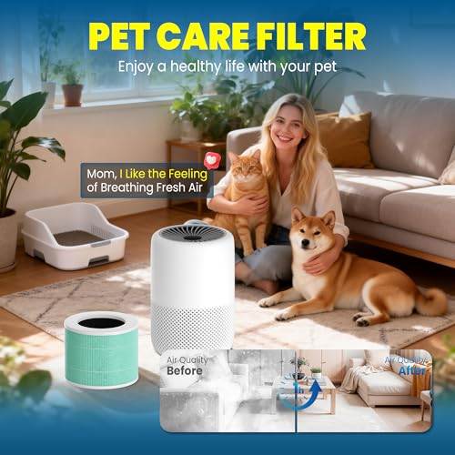 Filtre purificateur LEVOIT Core Mini contre poussière et odeurs maison - 7