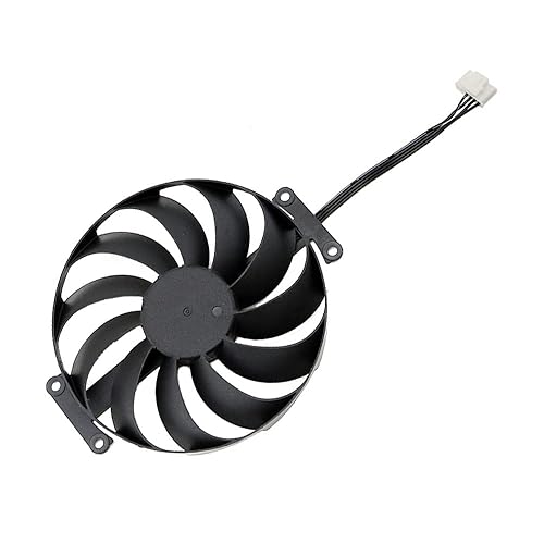 T129215BU FDC10U12D9-C - Reemplazo del ventilador de refrigeración de tarjeta gráfica de 3.740 in para ASUS RTX 3050 RTX 3060 Phoenix Quiet Cooler