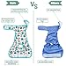 wegreeco Washable Female Dog Diapers Highly Absorbent Reusable Diapers for Dog in Heat Period, 3 Pack (The King of Forest, Medium)