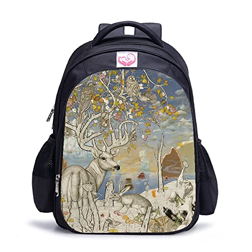 Mochila de ocio artístico para el colegio y excursiones juveniles de fin de semana