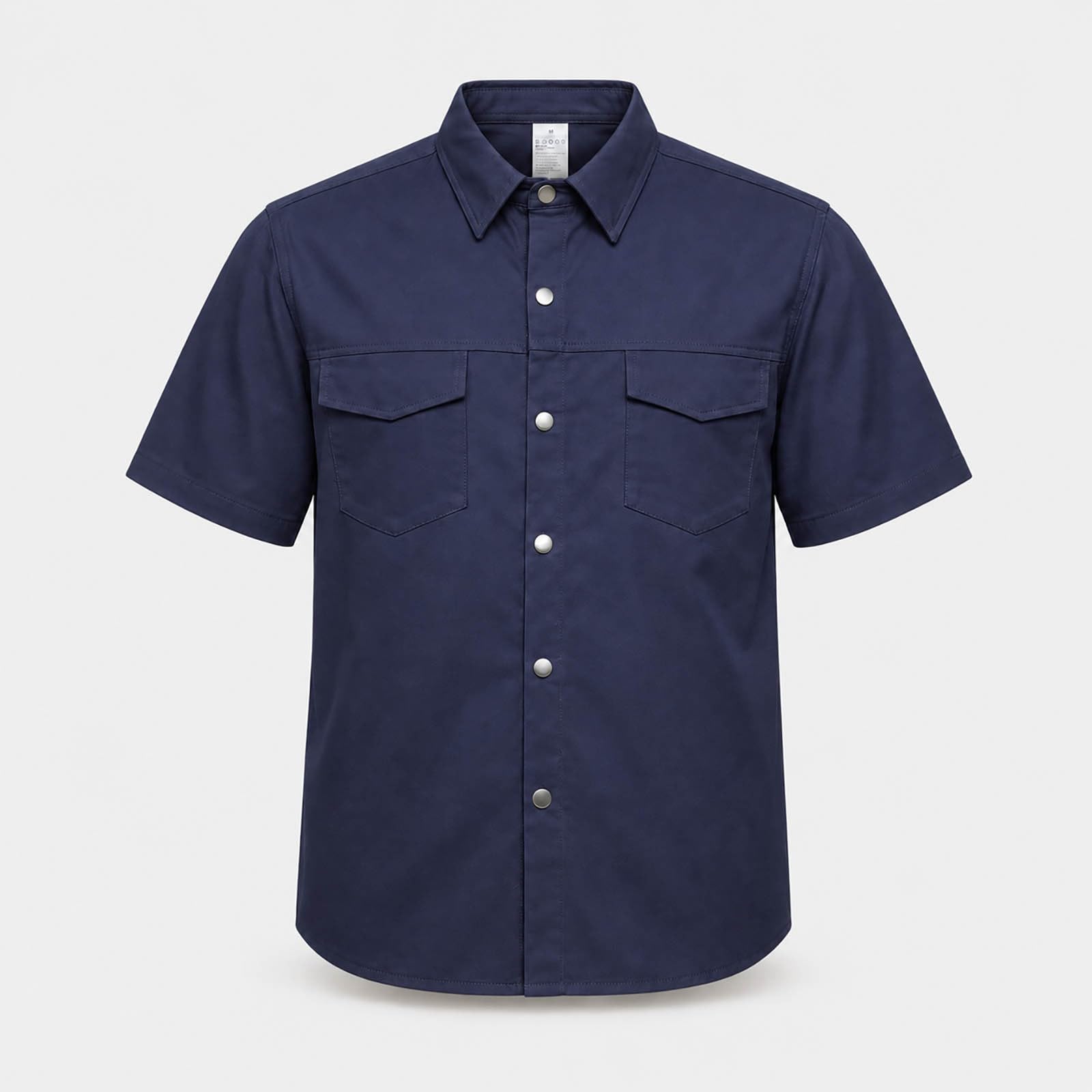 Tuta da jogging da uomo, pantaloni cargo corti | Camicia da lavoro da uomo con abbottonatura, multitasche, robusta, per giardinaggio, fai da te, all'aperto, leggera e comoda