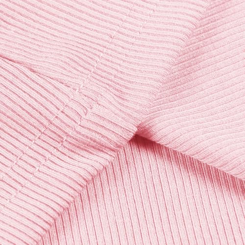 Chulianyouhuo Women's Ribbed Tank Tops Knit Scoop Neck Sleeveless Fitted Casual Tops Summer Slim Basic Tee Shirts3